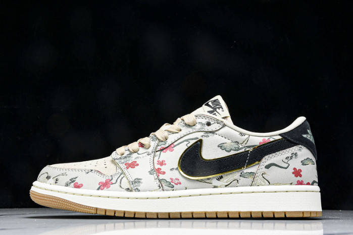 Rui Hachimura x Air Jordan 1 Low OG Oatmeal HV8293-100