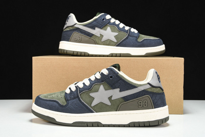 a bathing ape bape sta low copshoe bp-009