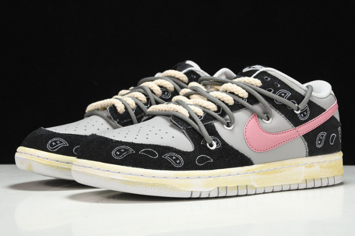 dunk low prm sb "cashew nut flower fl002