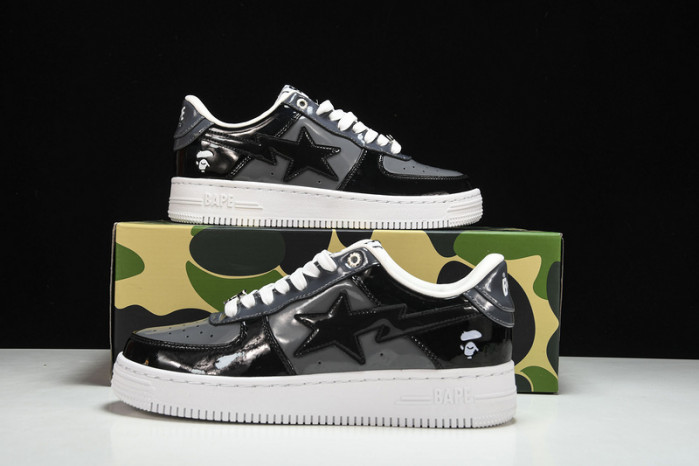 a bathing ape bape sta low copshoe bp-041