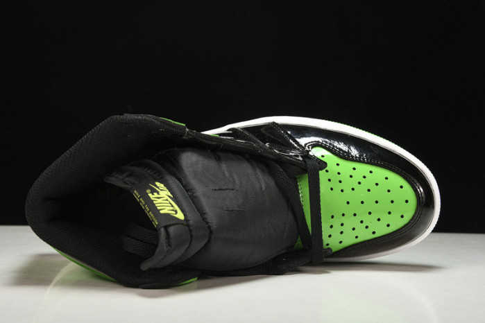 air jordan 1 high og patent pine green 555088-065