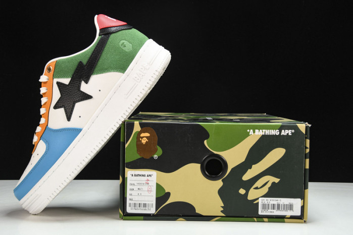 a bathing ape bape sta low copshoe bp-049