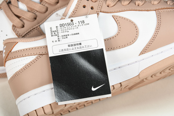 nike dunk low rose whisper - dd1503-118