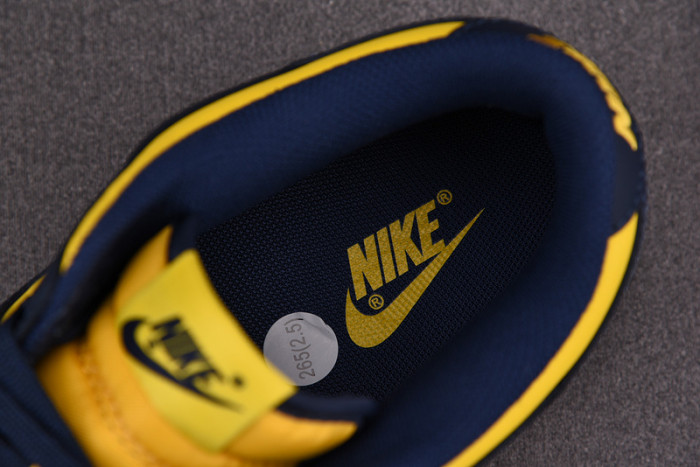 nike dunk low michigan - dd1391-700