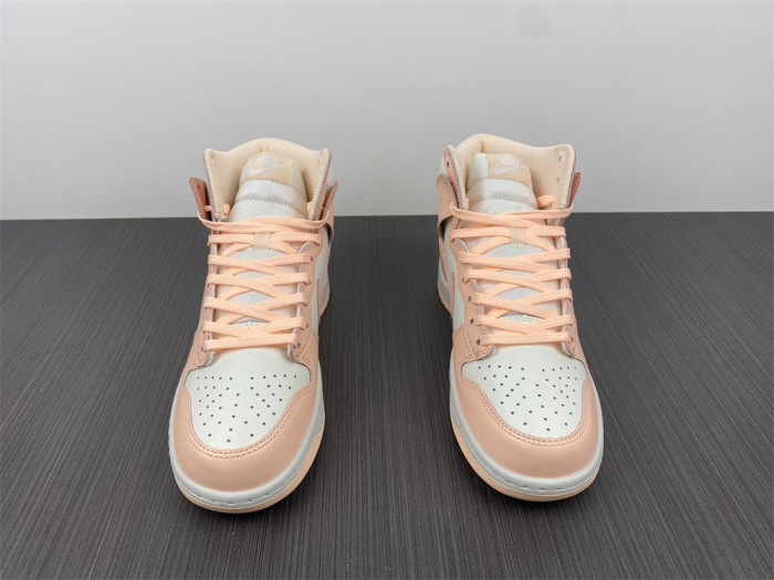 nike dunk high sail crimson tint (w) - dd1869-104