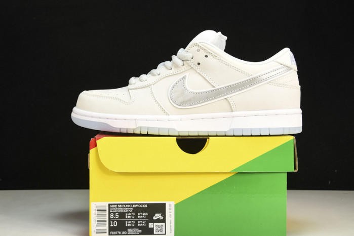 nike sb dunk low white lobster (friends and family) fd8776-100