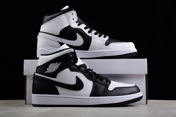 jordan 1 mid split black white (women