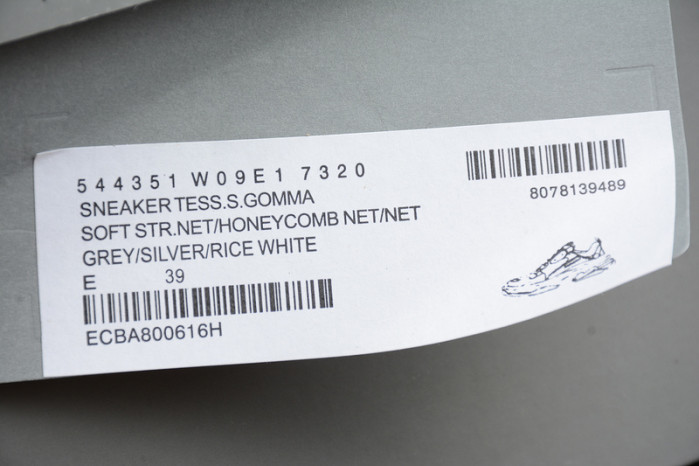 bl triple s trainer - bl -grey 544351 w09e1 7320