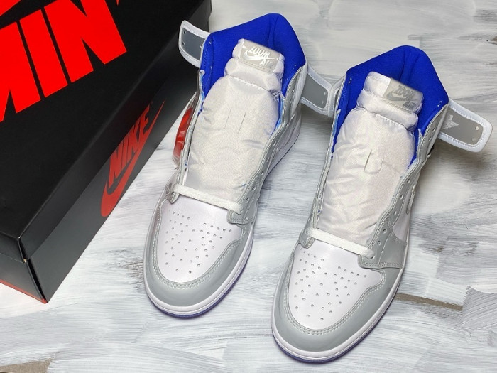 jordan 1 retro high zoom white racer blue - ck6637-104
