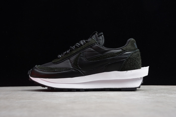 nike ld waffle sacai black nylon - bv0073-002