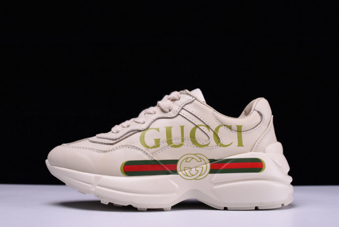 gc logo rhyton vintage trainer sneaker