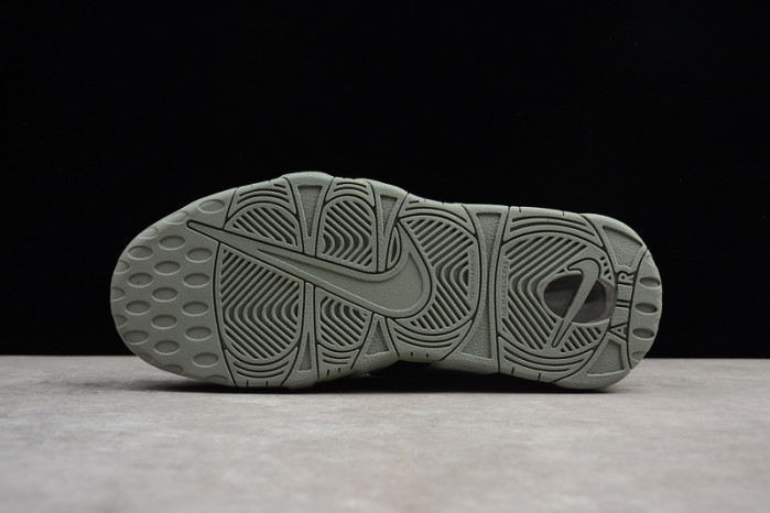 nike air more uptempo “dark stucco” dark stucco/black womens 415082-007