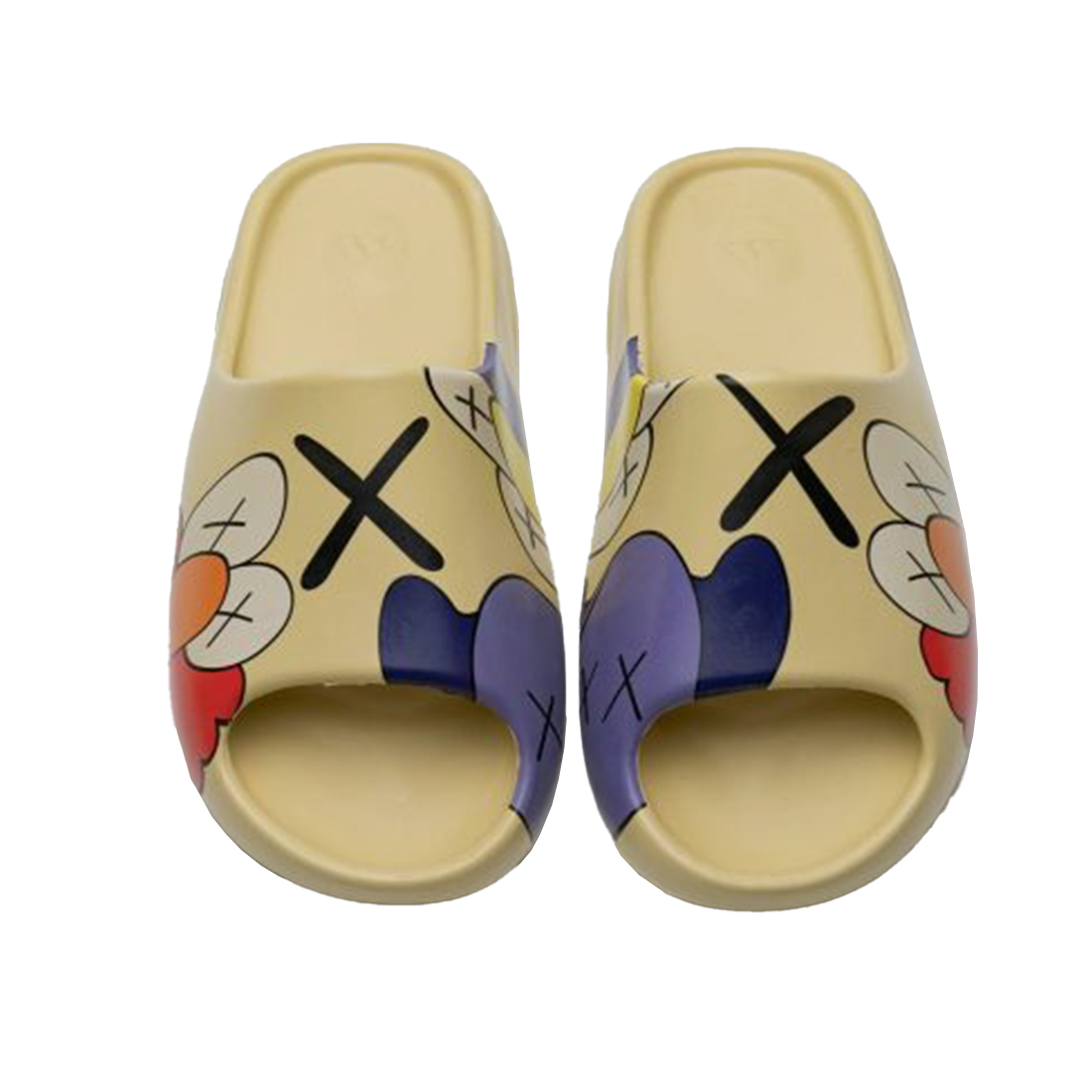Yeezy Slides ‘Desert Sand’ Cartoon