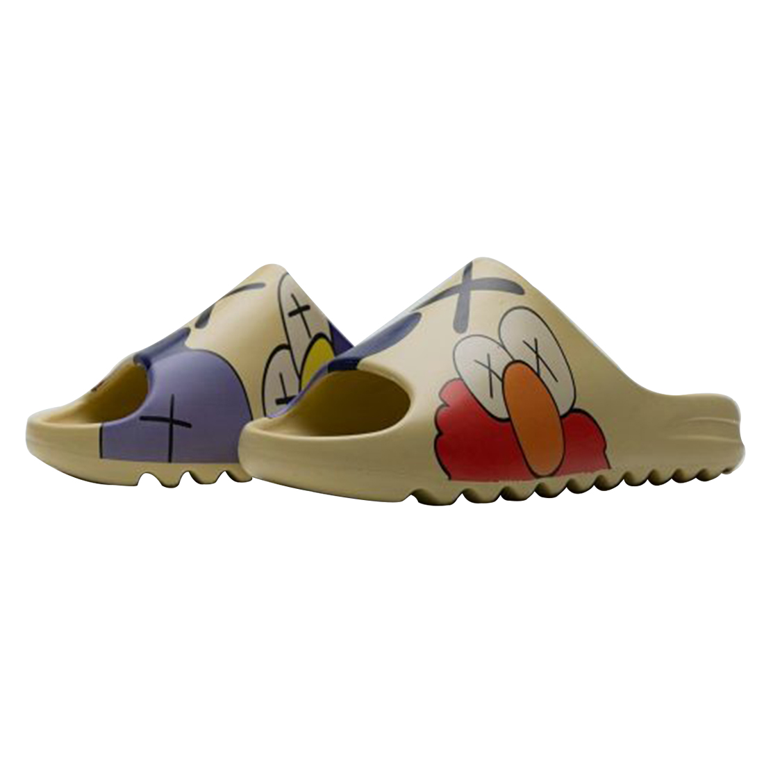 Yeezy Slides ‘Desert Sand’ Cartoon