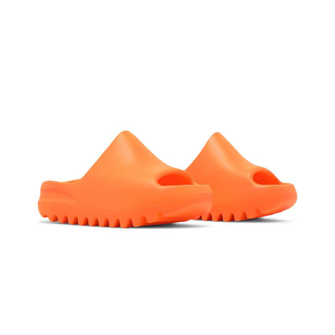 YEEZY SLIDES KIDS ENFLAME ORANGE