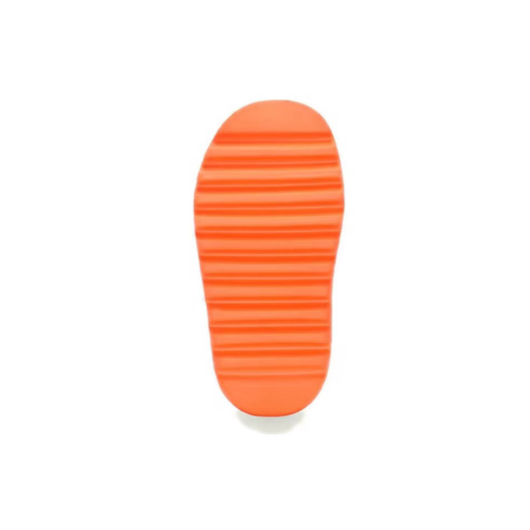 YEEZY SLIDES KIDS ENFLAME ORANGE